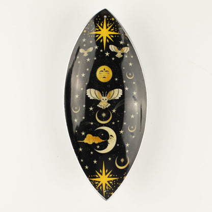 Porte-Encens Émaillé en Aluminium — Hibou de la Nuit Enchantée - photo 2