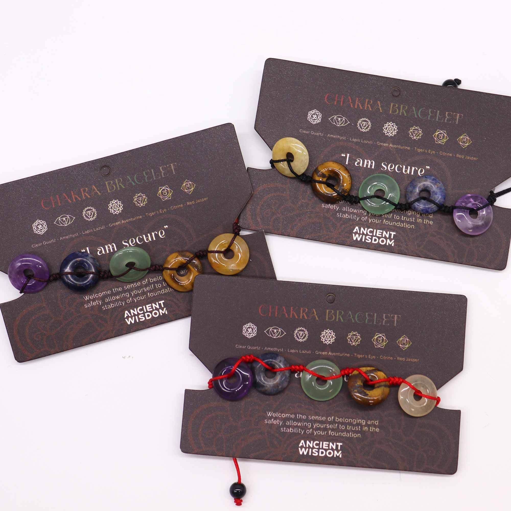 Bracelet Chakras 7 Pierres - Équilibre & Harmonie