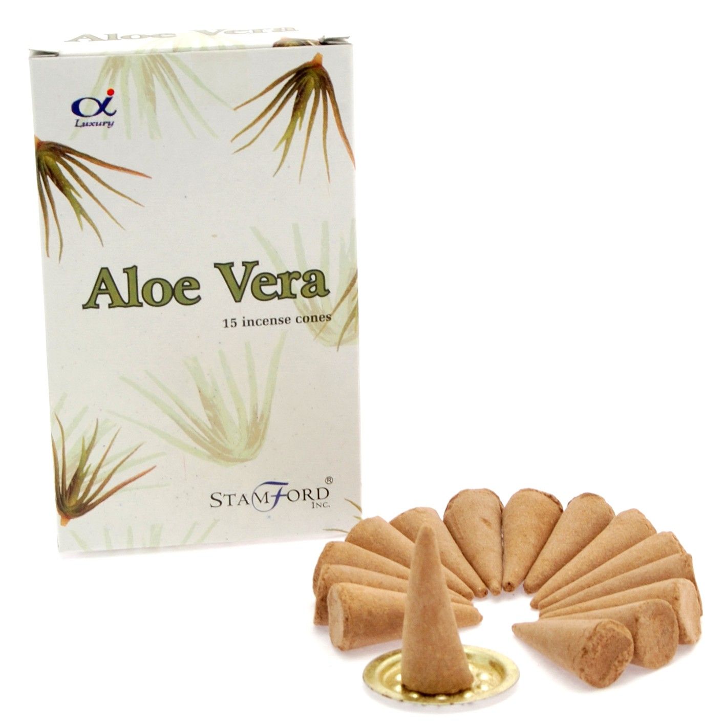 Encens Cônes Aloe Vera - Purification & Sérénité