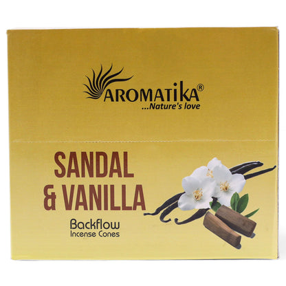 Encens Cônes Backflow Santal & Vanille - Lot 10 – photo 2