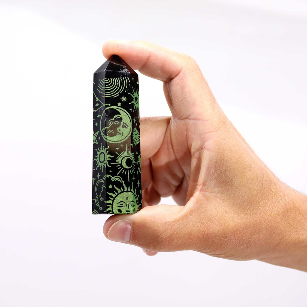 Pointe d'Obsidienne Noire - Mystic Story - forest green - photo 8