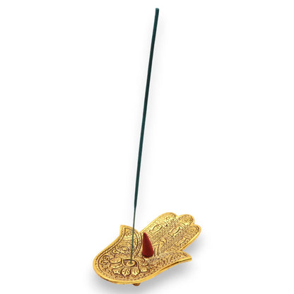 Porte-encens Hamsa 13cm - Purification & Méditation – photo 2