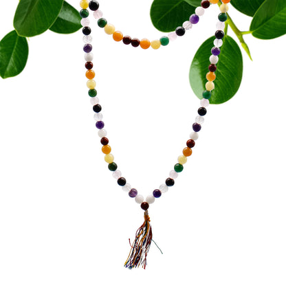 Mala bouddhiste 108 perles - 9 planètes (Navagraha) - photo 3