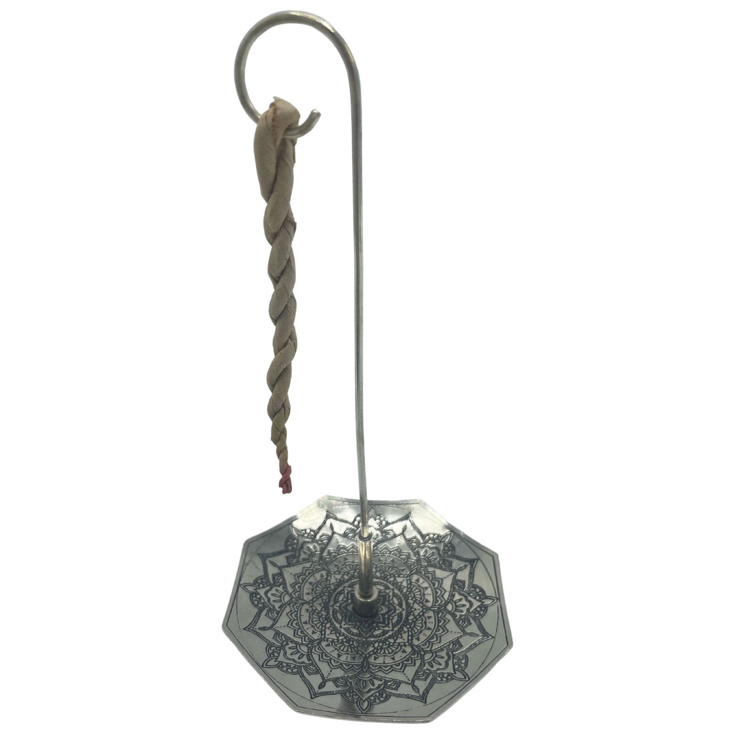 Encens Corde Mandala - Support Argenté & Boîte Cadeau – photo 2