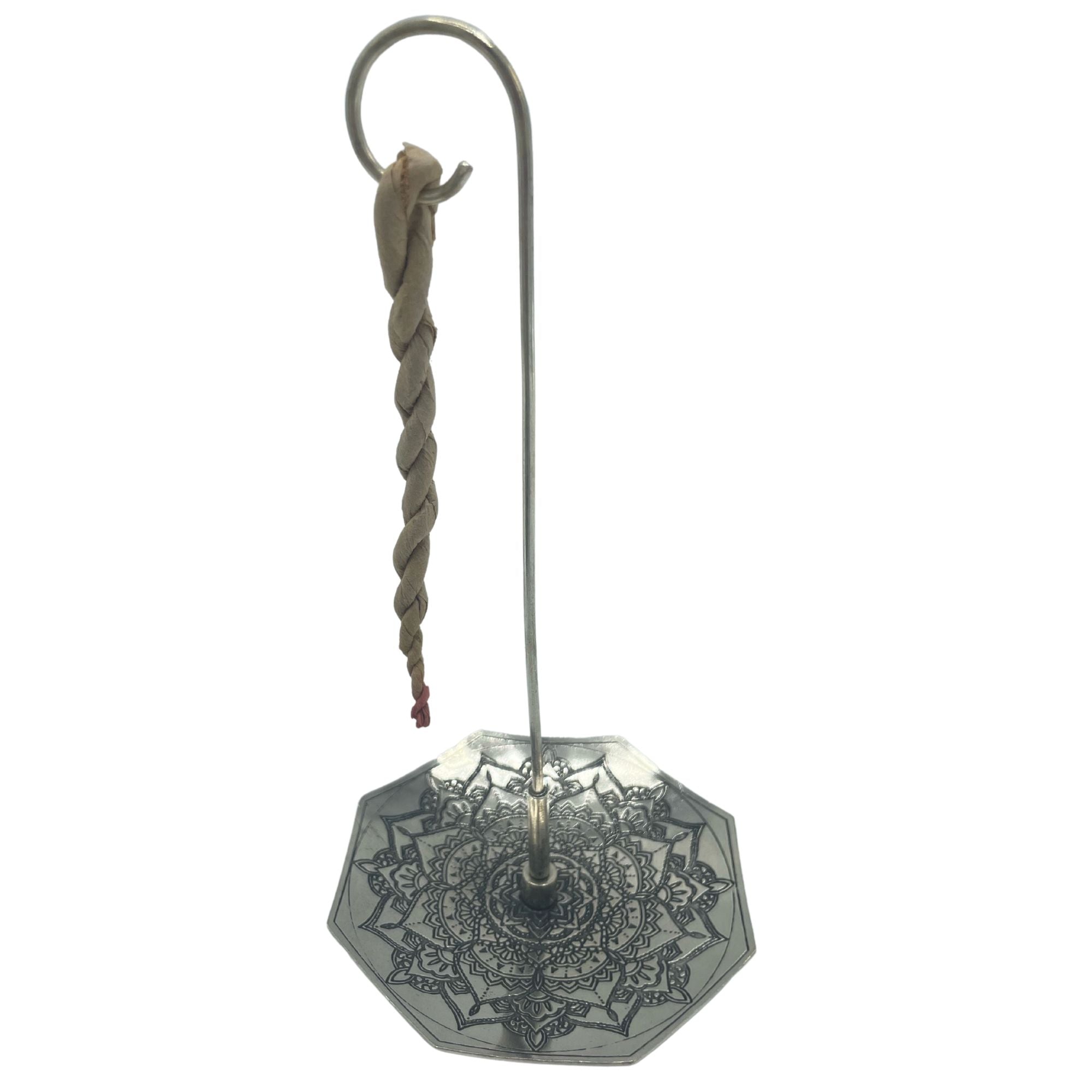 Encens Corde Mandala - Support Argenté & Boîte Cadeau – photo 2