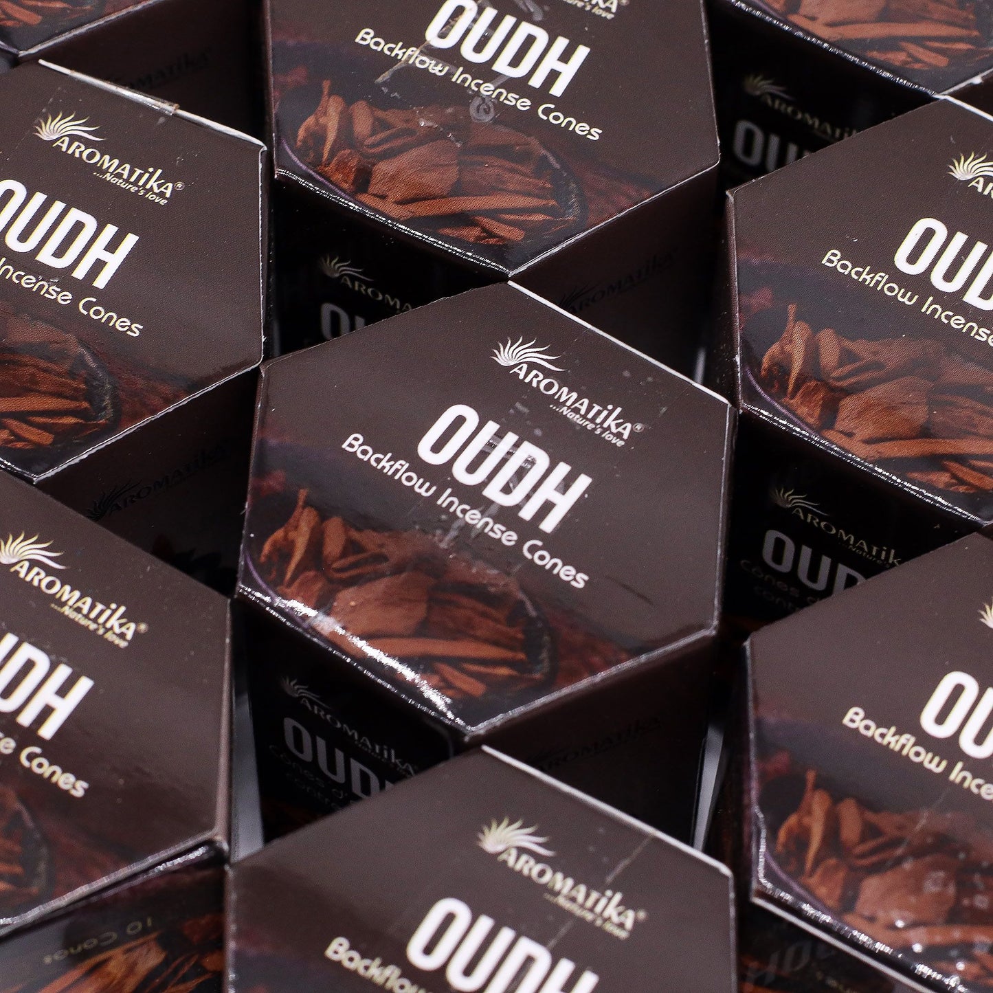 Masala Backflow Incense pack of 10 - Oudh
