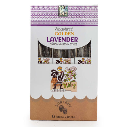 Bâtons de Résine Lavande Golden Smudging - 30g – photo 4