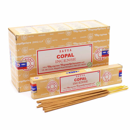 Encens Satya Copal 15 g - Résine Sacrée & Purification