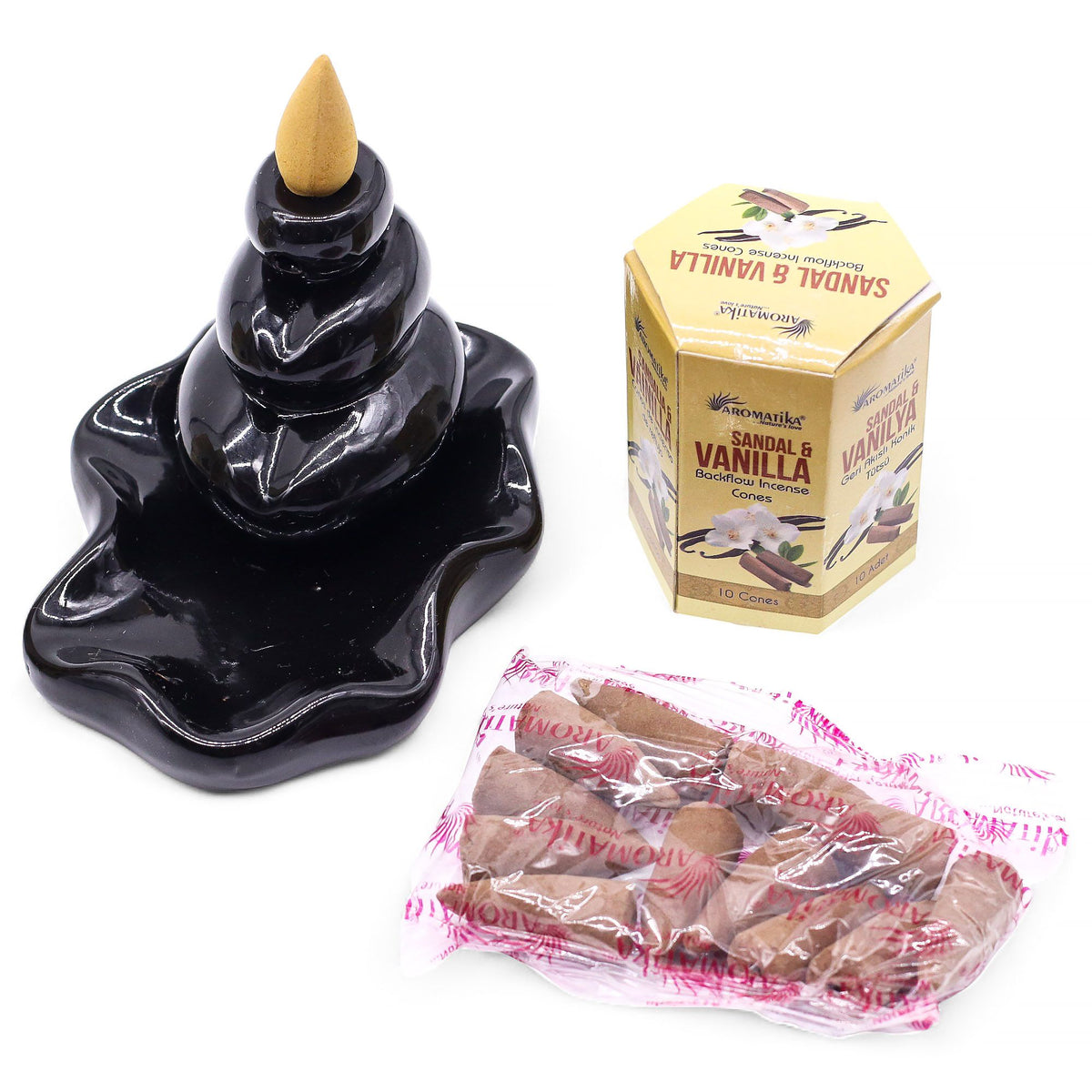 Encens Cônes Backflow Santal & Vanille - Lot 10 – photo 4