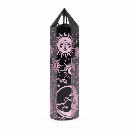 Pointe d'Obsidienne Noire - Mystic Story - rose pink - photo 2