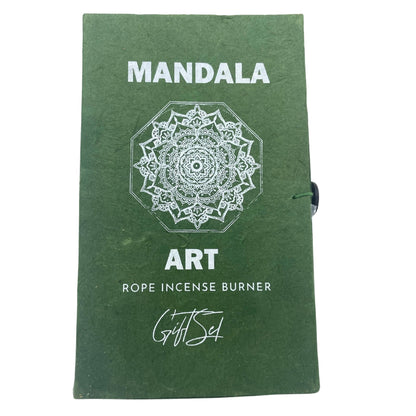 Encens Corde Mandala - Support Argenté & Boîte Cadeau – photo 3