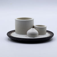 Bâton Palo Santo & Support Mandala Blanc/Gris – photo 6