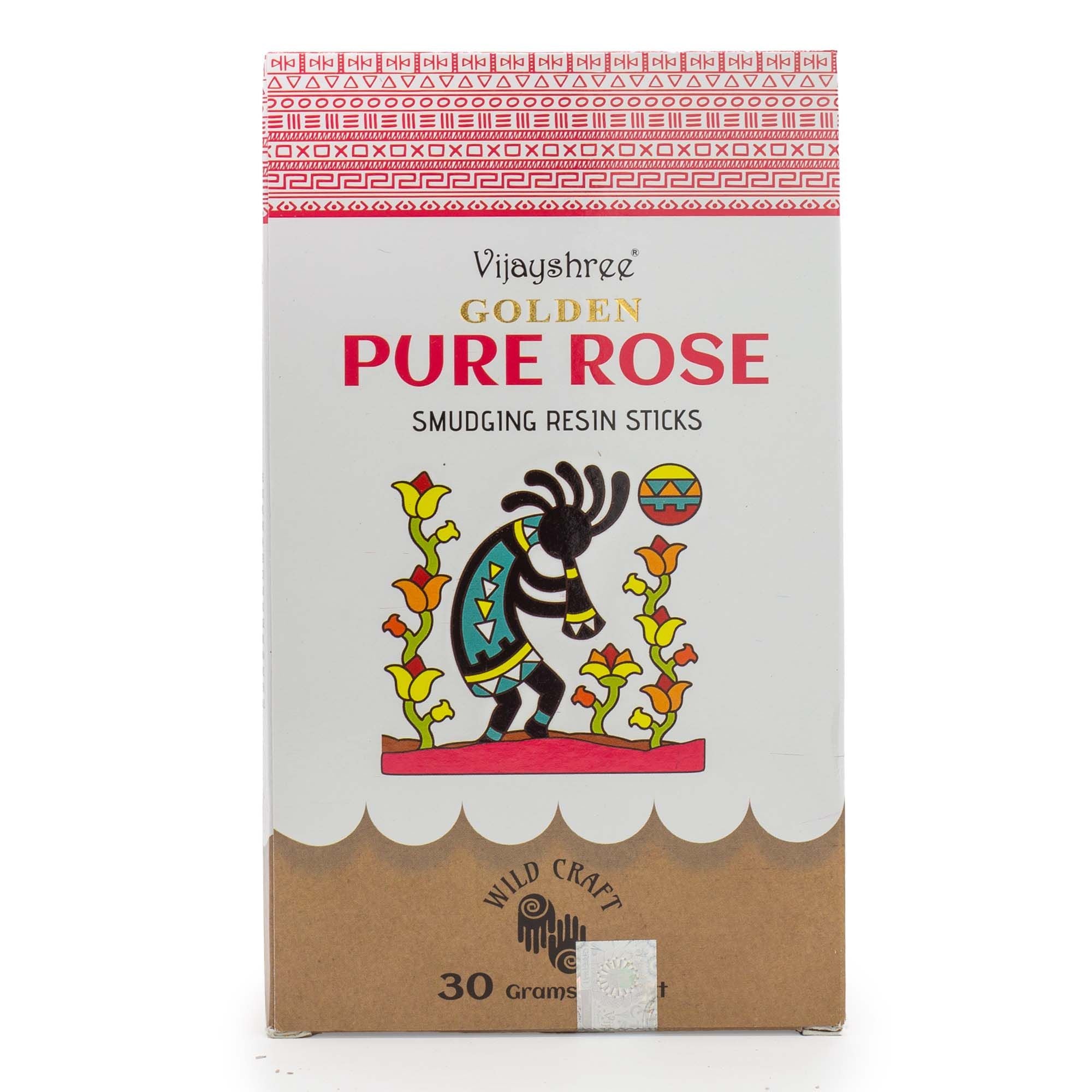 30g Golden Pure Rose Smudging Resin Sticks (6s)