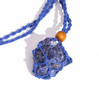 Cordon pour pendentif 45 cm - navy - photo 4