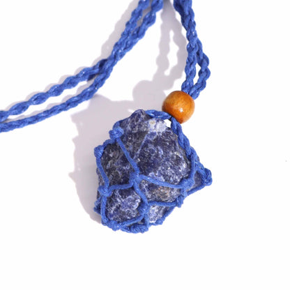 Cordon pour pendentif 45 cm - navy - photo 4