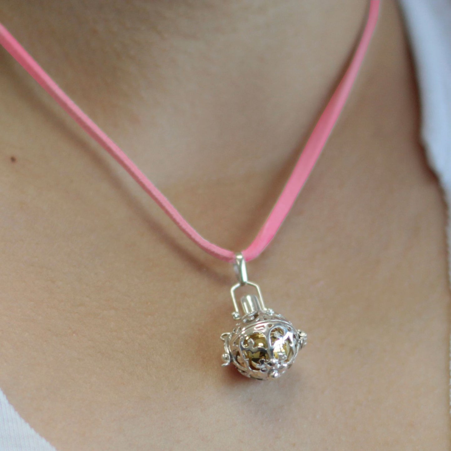 Cloche Ange Argent Bali 16mm - Talisman Artisanal