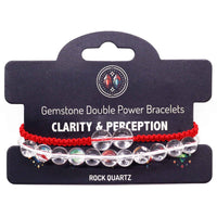 Bracelet double énergie - Cristal de Roche - photo 2