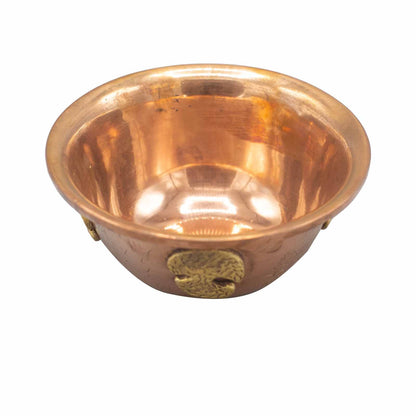 Coupelle Rituelle Arbre de Vie Cuivre 12cm - Autel & Encens – photo 2