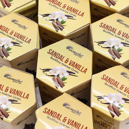 Encens Cônes Backflow Santal & Vanille - Lot 10 – photo 5