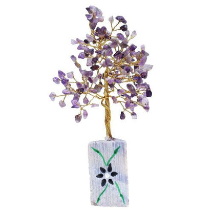 Arbre de Cristaux Améthyste — Anti-Stress & Sommeil