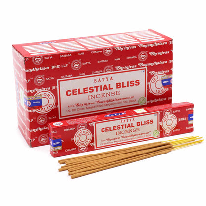 Encens Satya Celestial Bliss 15 g - Relaxation & Bien-Être