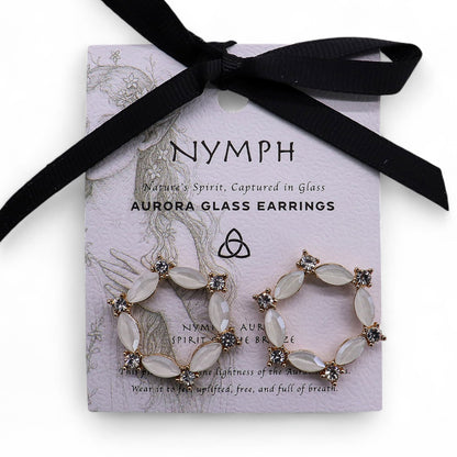 Boucles d'Oreilles Perle Verre Vintage - Élégance Loop – photo 3