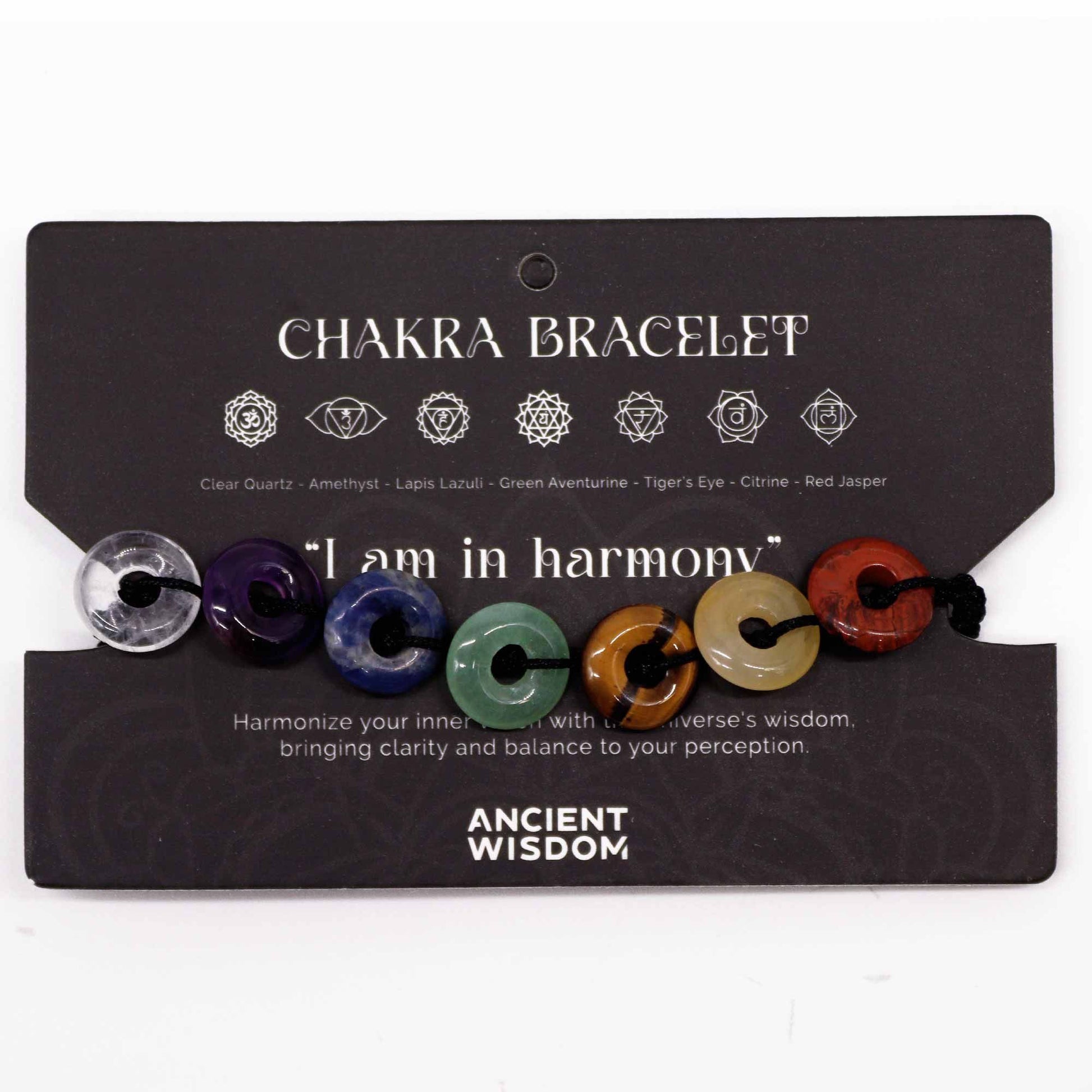 Bracelet 7 Chakras Mini - Quartz Améthyste Harmonie – photo 2
