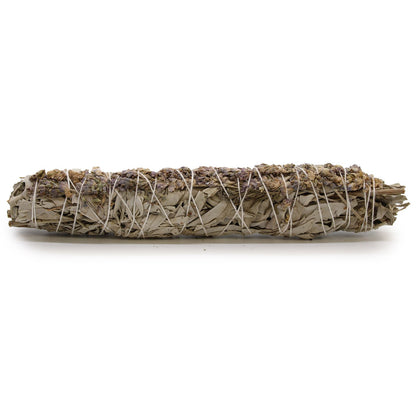 Bâton de Sauge Blanche & Lavande 22.5cm - Purification