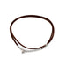Packs Faux Suede Pendant Cords -  2.5mm x 55cm - Dark Brown A010