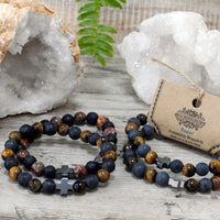 Lot de 2 bracelets d'amitié - Œil de Tigre - photo 6