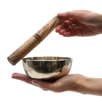 Bol Chantant Tibétain en Laiton 12cm - Méditation et Prière