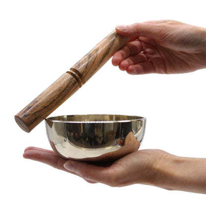 Bol Chantant Tibétain en Laiton 12cm - Méditation et Prière – photo 3