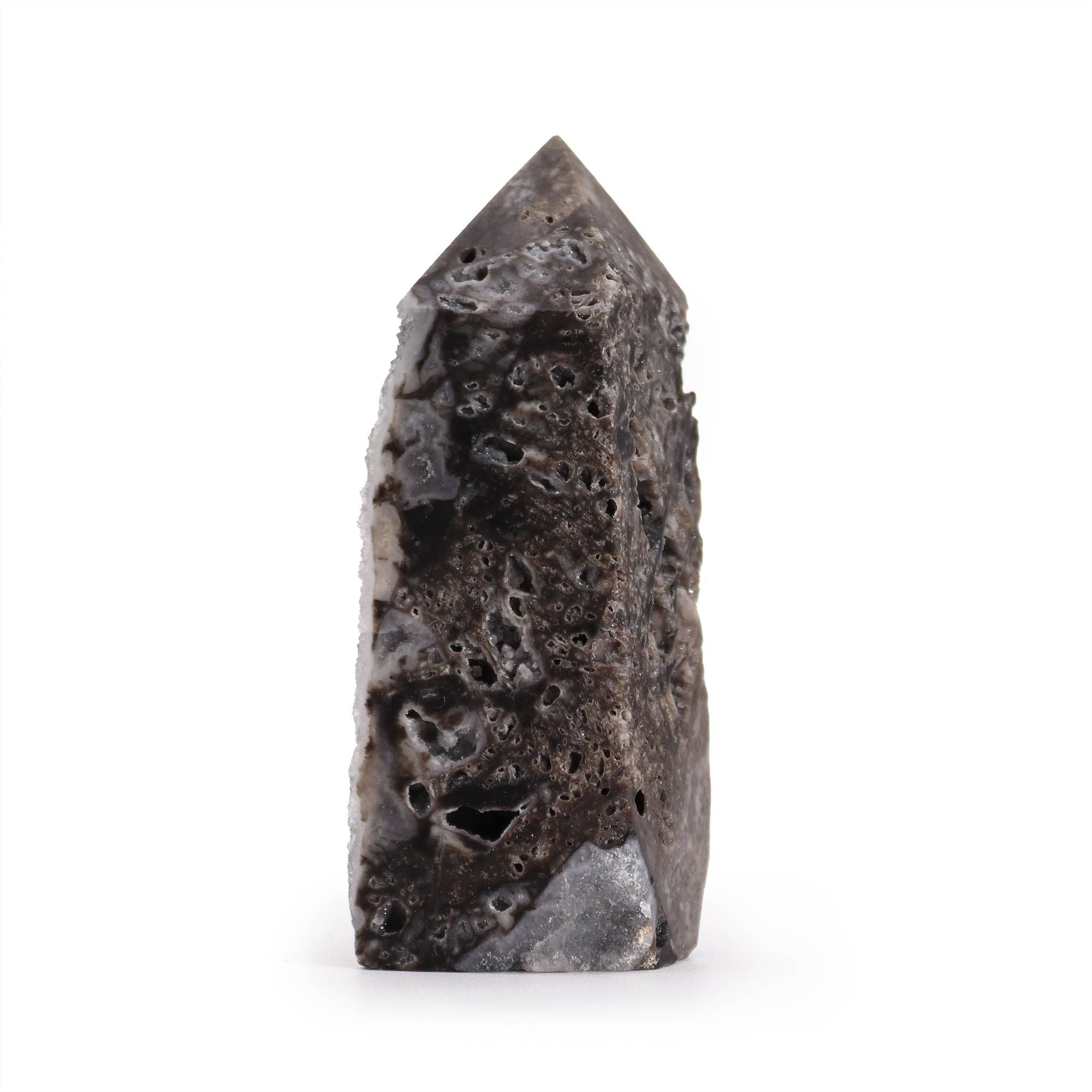 Tour polie en calcite (9-11 cm)