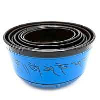 Large Chakra Set of Seven Singing Bowls (19.5-35cm)