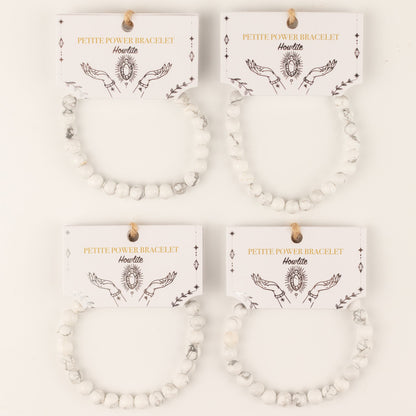 Bracelet Howlite — Perles de 6 mm — 17 cm - photo 7