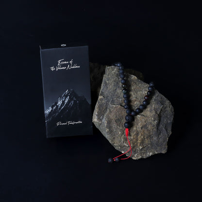 Collier Pierre de Lave & Œil de Tigre - Transformation – photo 5