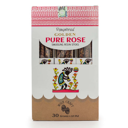 Résine d'encens Rose Pure - Smudging 30g (6 bâtons) – photo 2