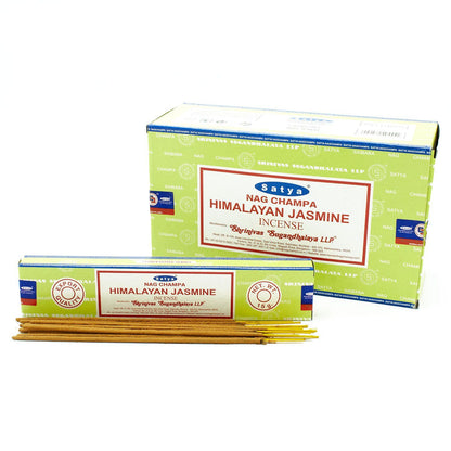 Encens Satya Jasmin de l'Himalaya 15 g - Apaisement & Sérénité