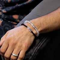 Bracelet double énergie - Cristal de Roche