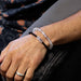 Bracelet double énergie - Cristal de Roche