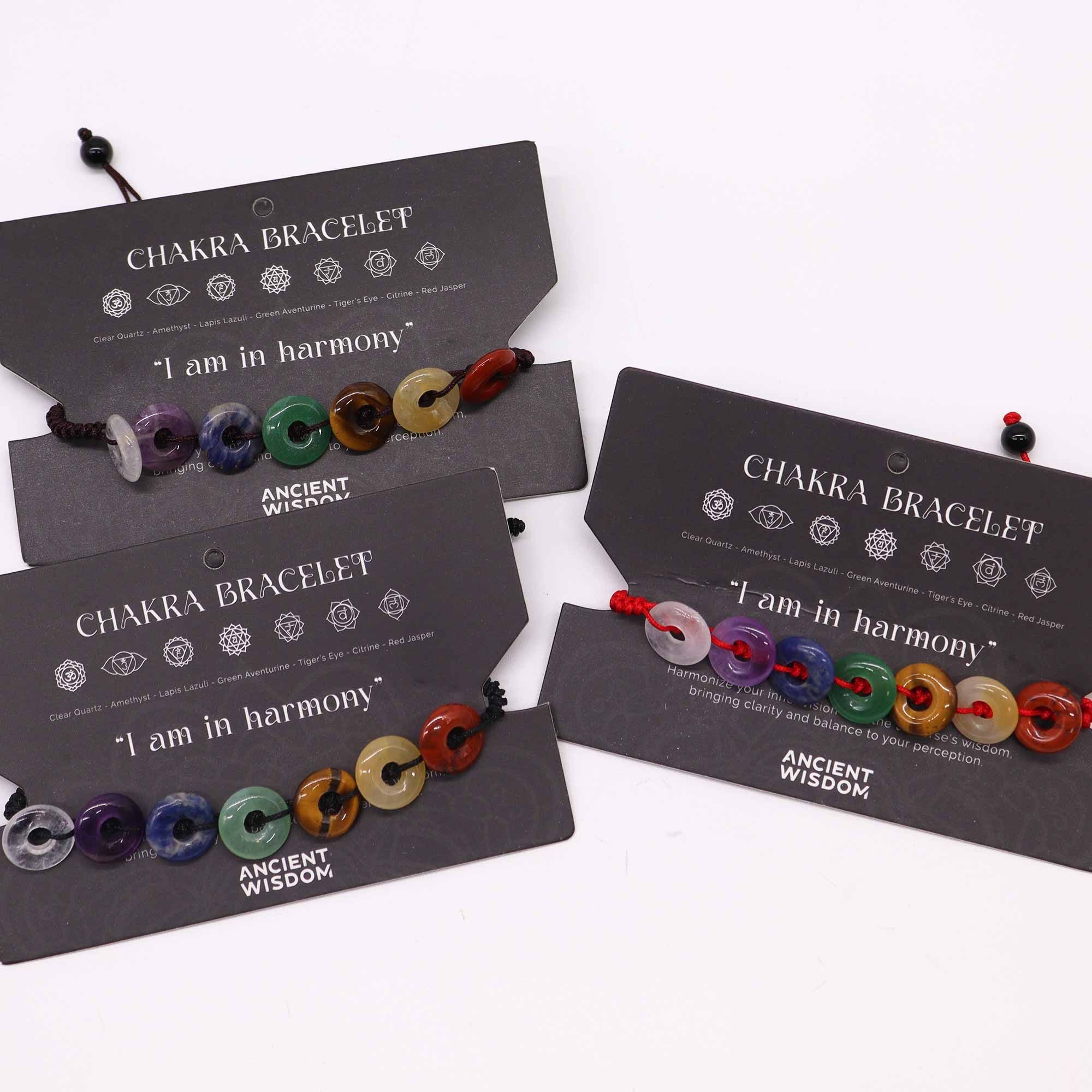 Bracelet 7 Chakras Mini - Quartz Améthyste Harmonie