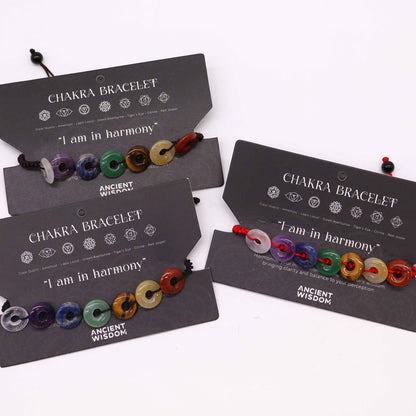 Bracelet 7 Chakras Mini - Quartz Améthyste Harmonie