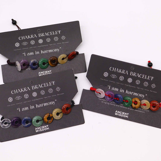 Bracelet 7 Chakras Mini - Quartz Améthyste Harmonie