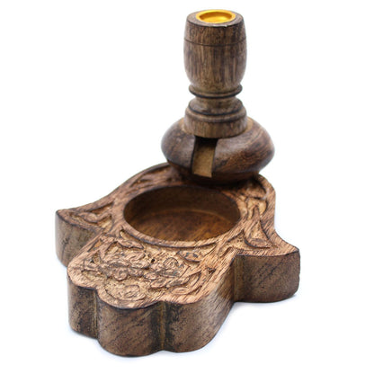 Brûle-Encens Backflow Hamsa Bois de Manguier — Petit – photo 3