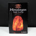Lampe de sel de l'Himalaya avec socle - 2 à 3 kg
