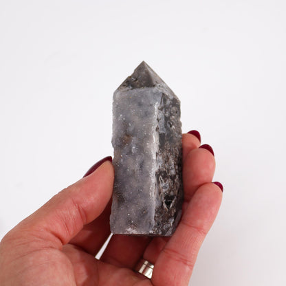 Tour polie en calcite (9-11 cm) - photo 2