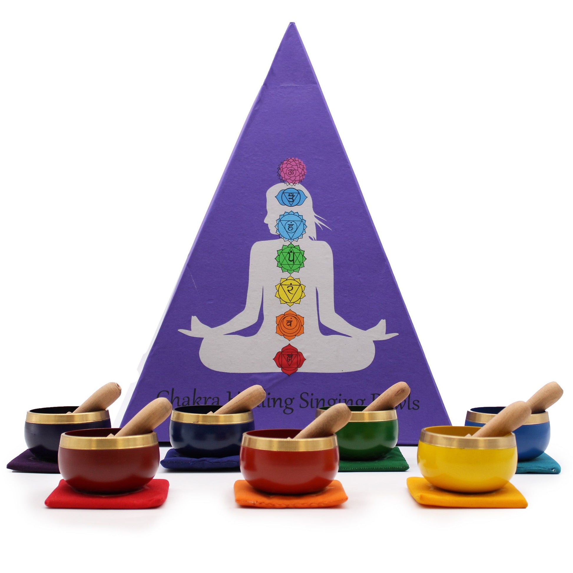Bols Tibétains 7 Chakras - Coffret Méditation Complet – photo 2