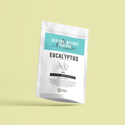 Poudre d'Encens Eucalyptus 50g - Purification & Méditation – photo 2