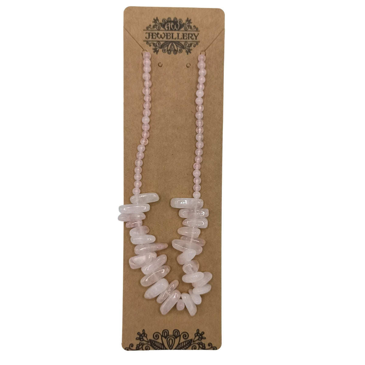 Collier Quartz Rose Longstone - Pierre d'Amour & Guérison – photo 4