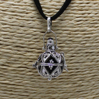 Clochette Ange Argent 925 Bali - Pendentif Artisanal 16mm – photo 3